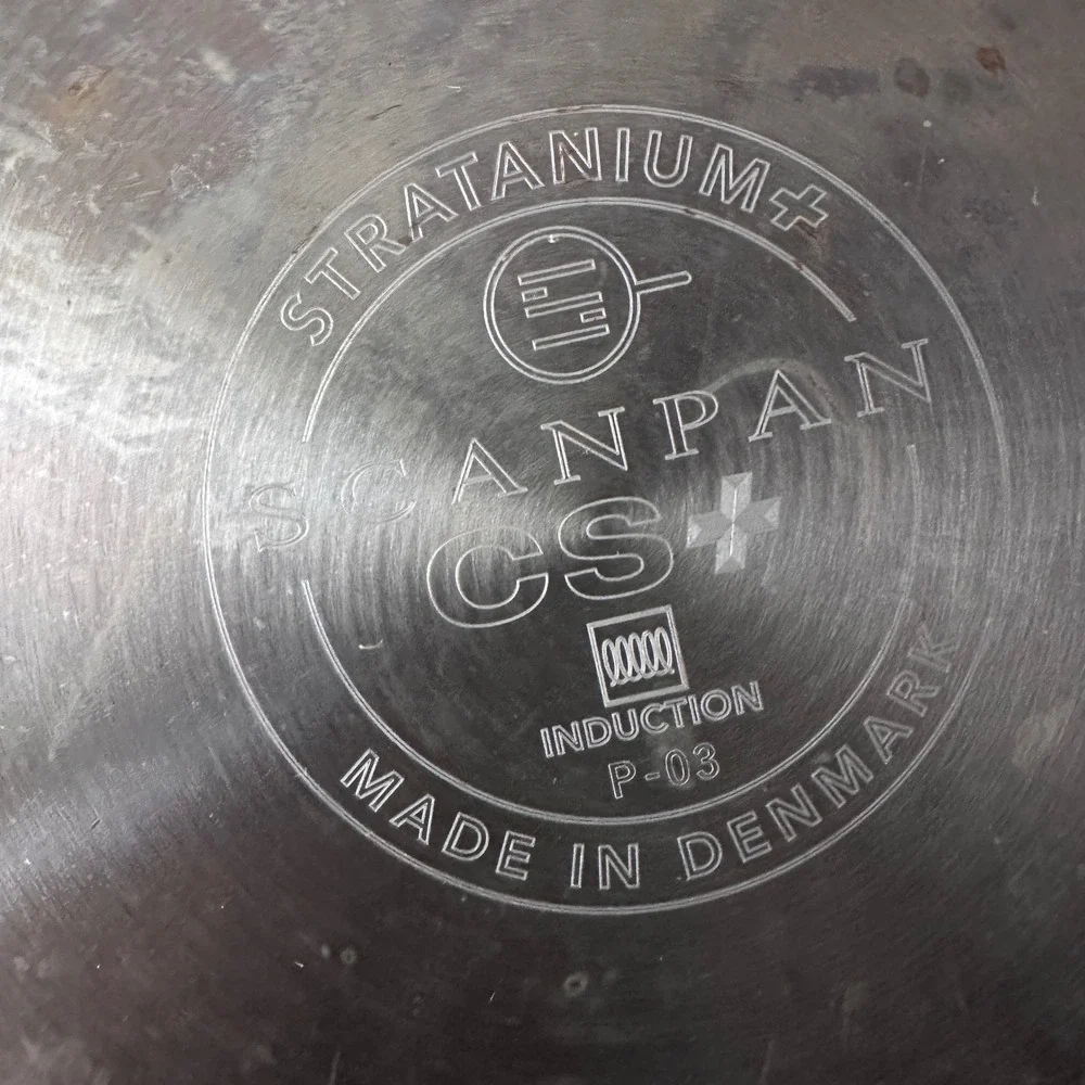 Scanpan CS+ 8 Inch Stratanium+ Nonstick Induction Frying Pan Silver Skillet